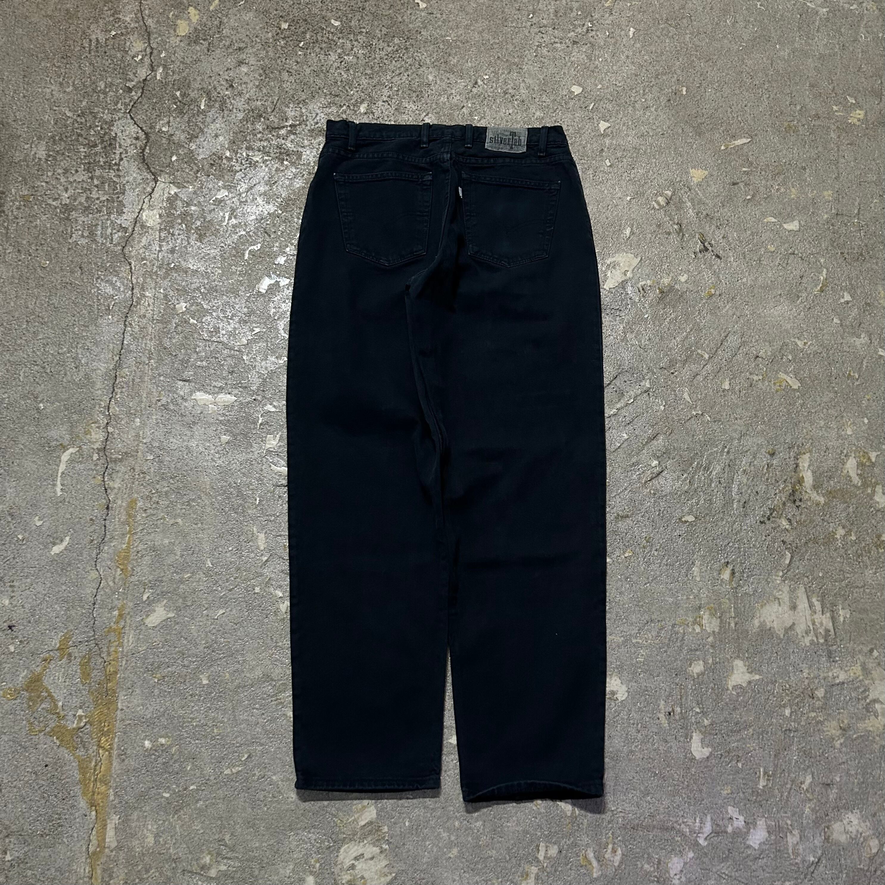 1996s Levi's silvertab "LOOSE" black denim pants【仙台店】