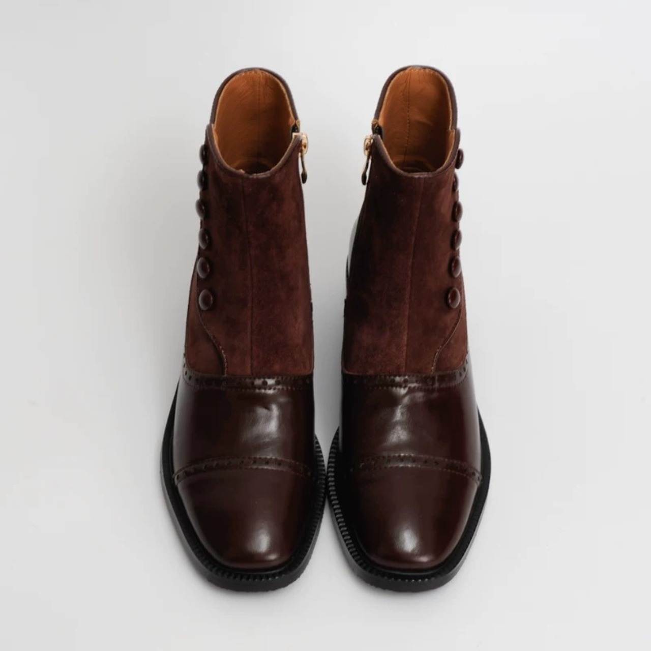 Cavalière Suede Mix Short Boots F0845