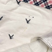 Callaway キャロウェイ 刺繍 総柄 パンツ LL/ホワイト系 メンズ ゴルフ