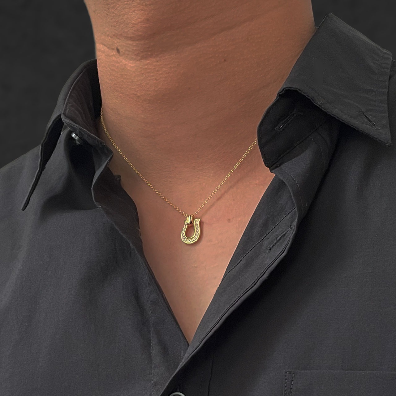 Horseshoe Necklace〈S925〉