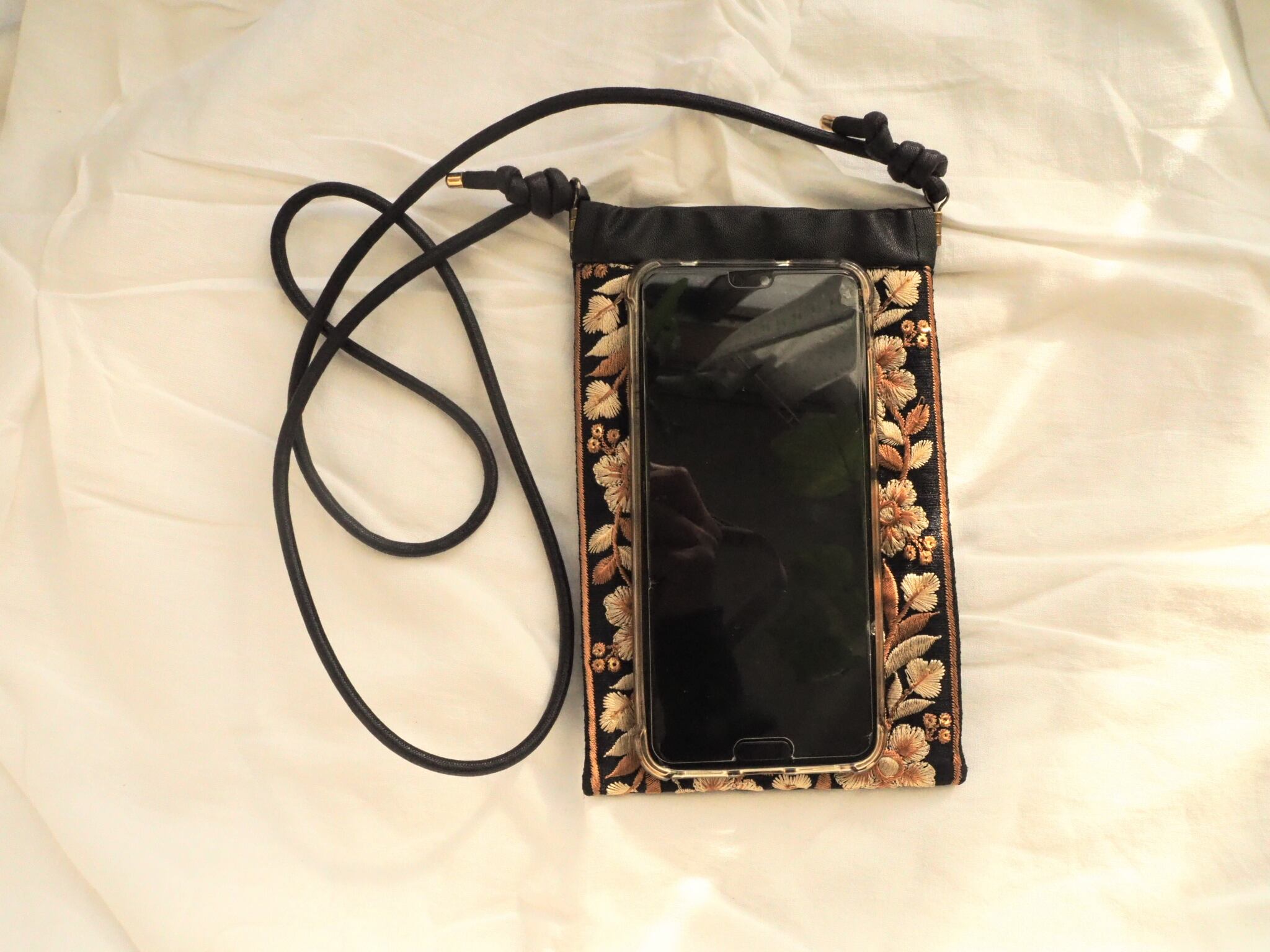 めぐ様　インド刺繍リボンポシェット　Classic3600 めぐ様 インド刺繍リボンポシェット Classic3600