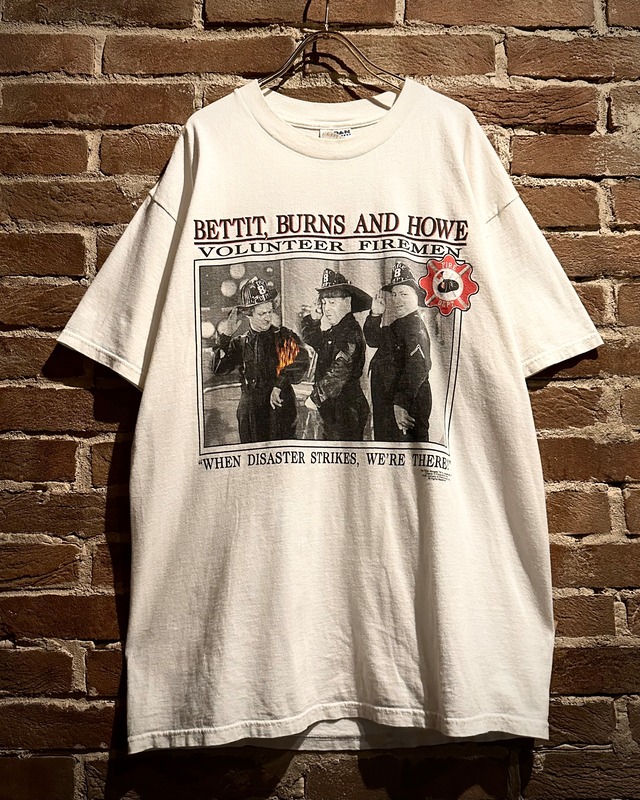 【Caka act3】00’s “The Three Stooges” Photo Print Loose T-Shirt
