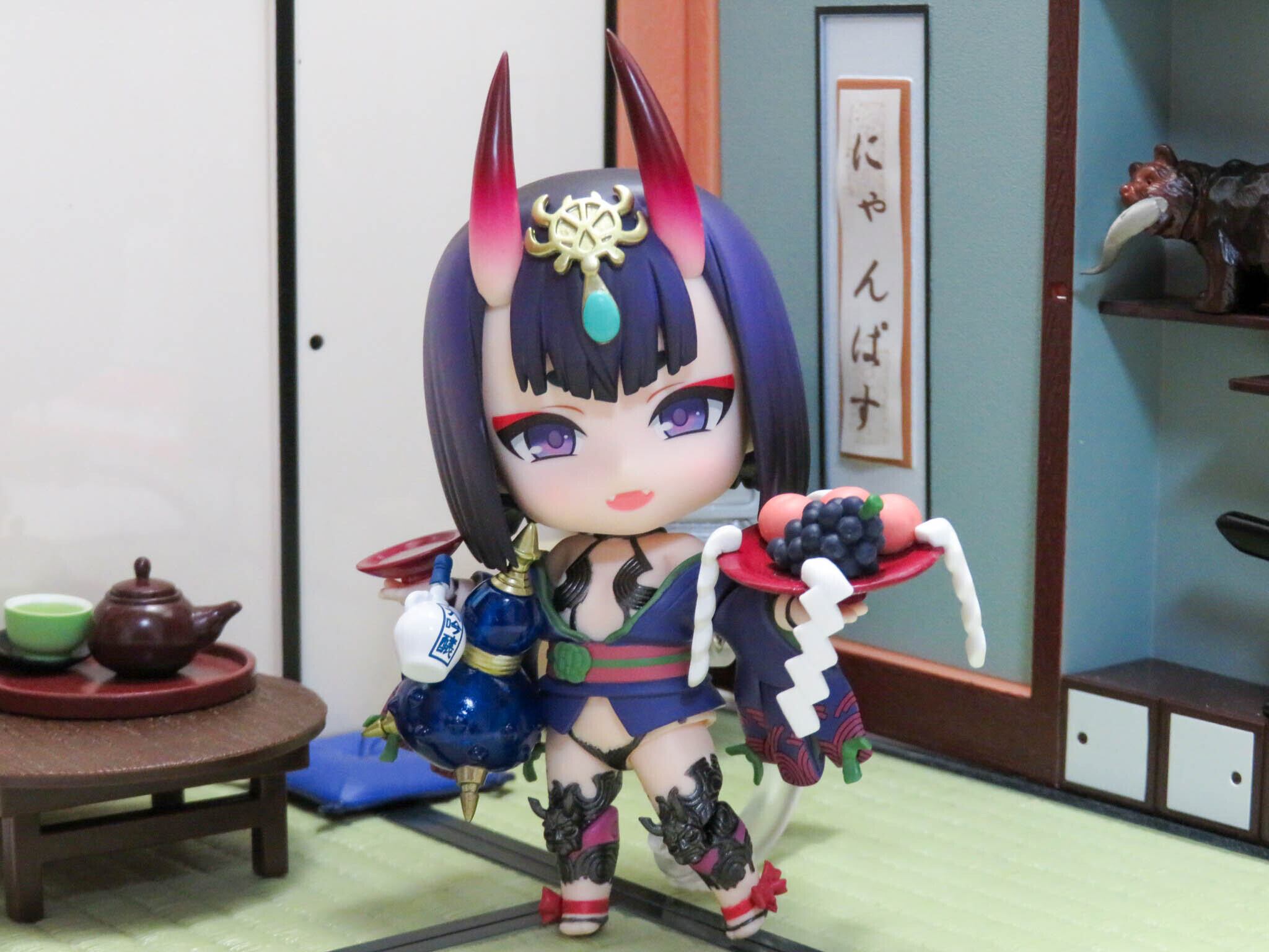 A−ランク）【1499】 酒呑童子 髪パーツ ボブヘアー ねんどろいど