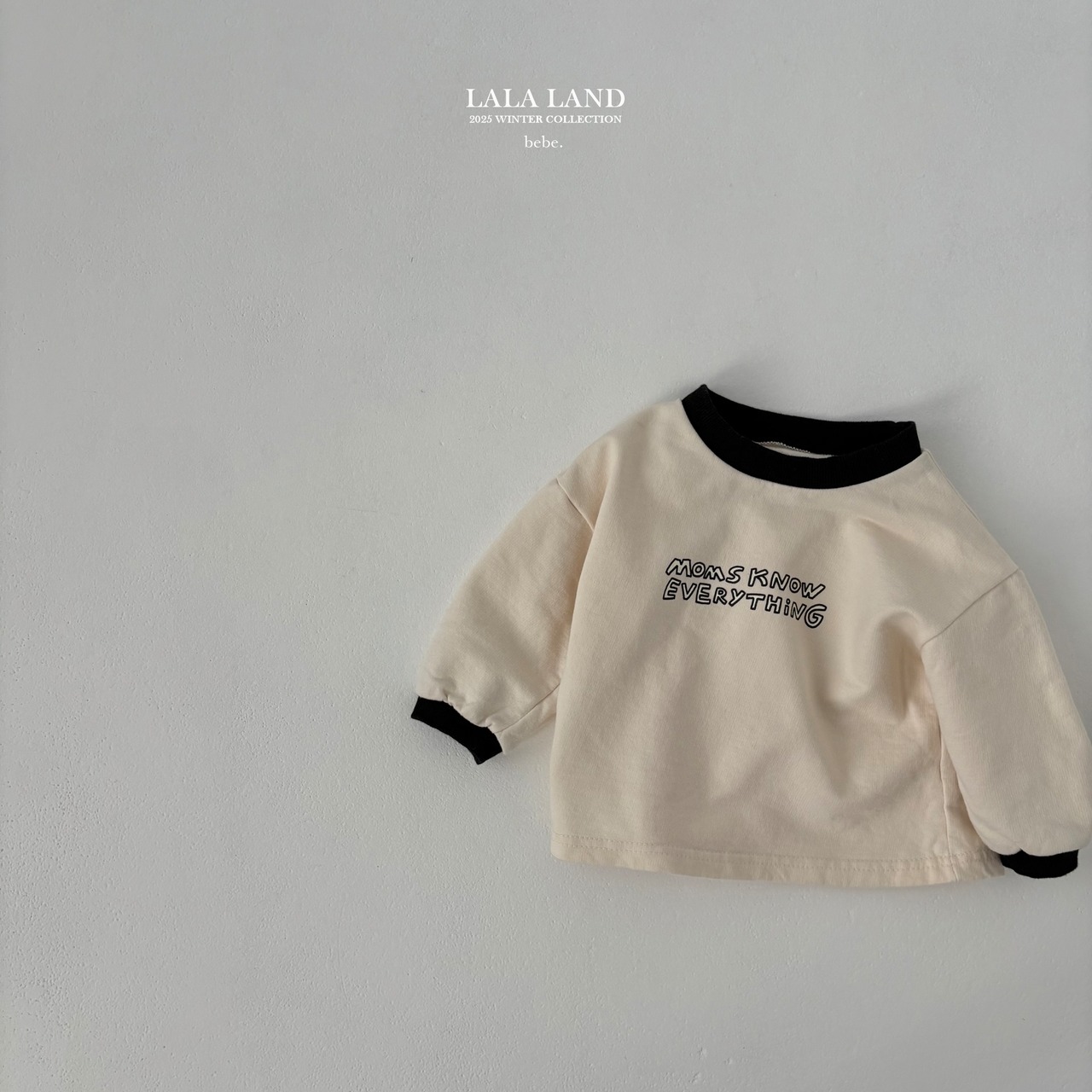 LALALAND 25/WI(Baby)Everything color-block tee