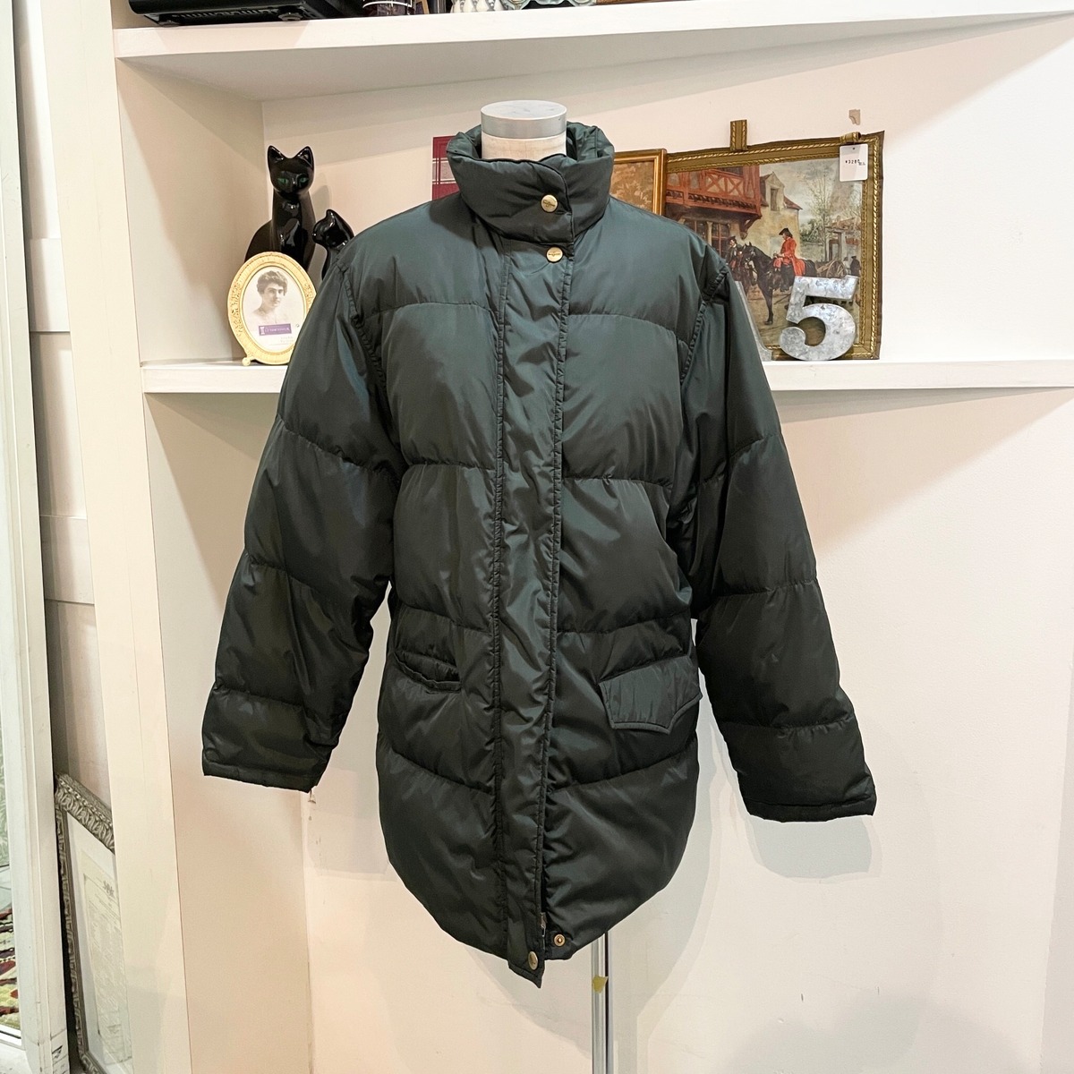 Ferragamo/down jacket/green/フェラガモ/ダウンジャケット/緑色 