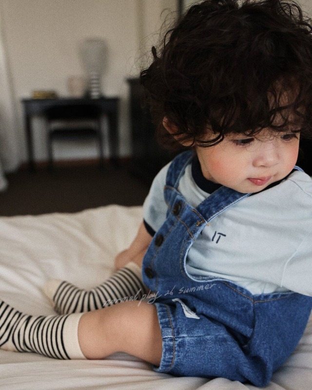 【 Normalplay / 予約 】Papi denim overalls