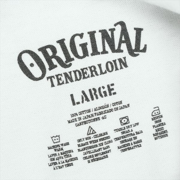 Size【L】 TENDERLOIN テンダーロイン TEE 3A WHITE Tシャツ 白