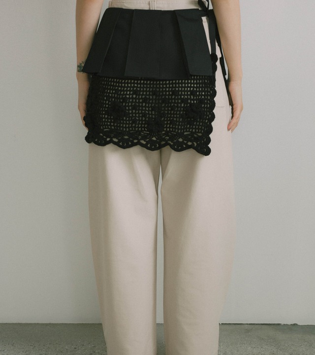 Crochet wrap SK・C/#black