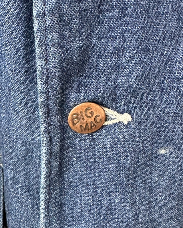 -BIG MAC- Vintage 80s 40 Denim Coverall