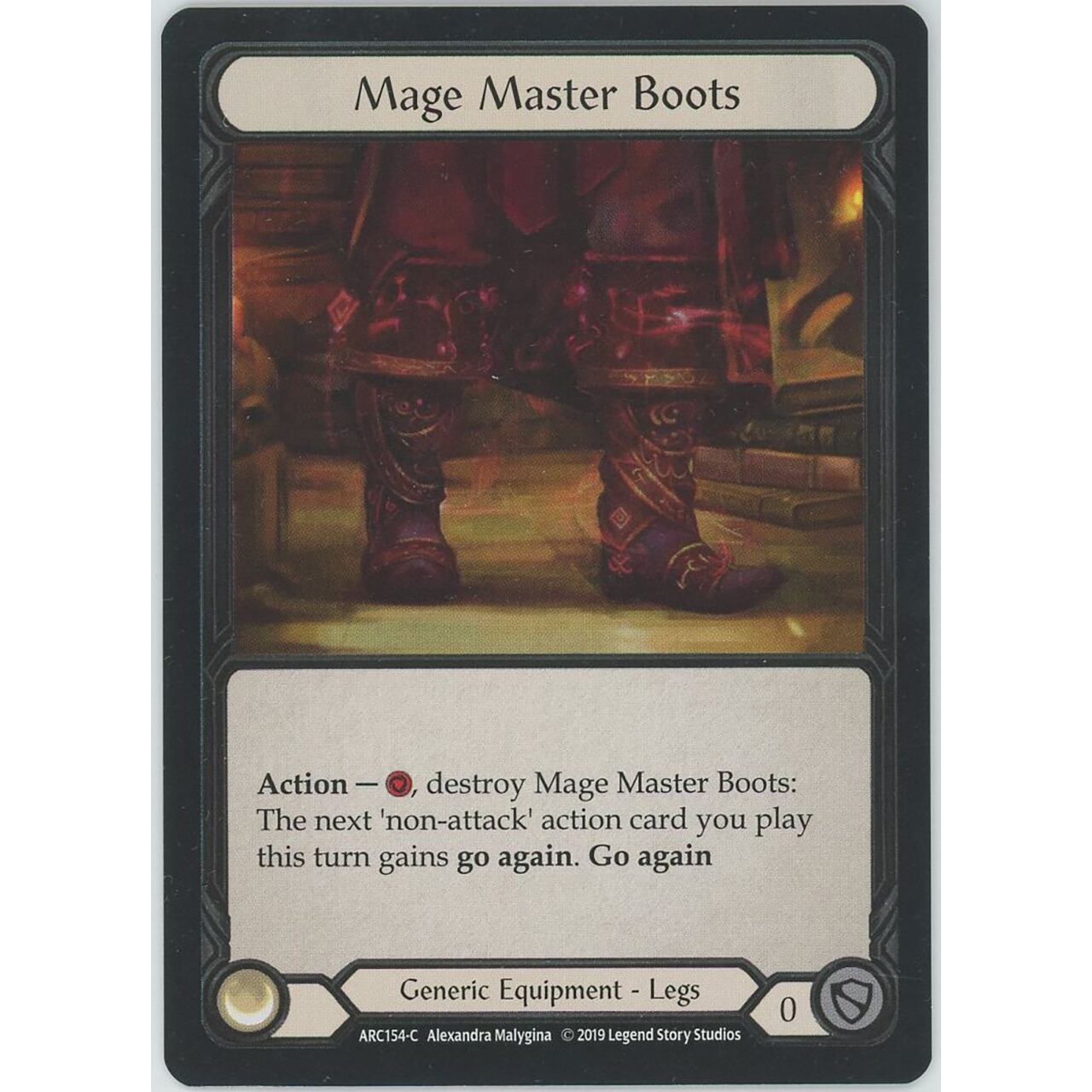 Mage Master Boots ARC Cold Foil #839