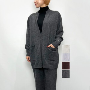 UNFIL アンフィル EX SUPER FINE WOOLEN WOOL HIGHT-GAUGE KNIT CARDIGAN WXFL-UW119 2026秋冬新作 [送料無料]