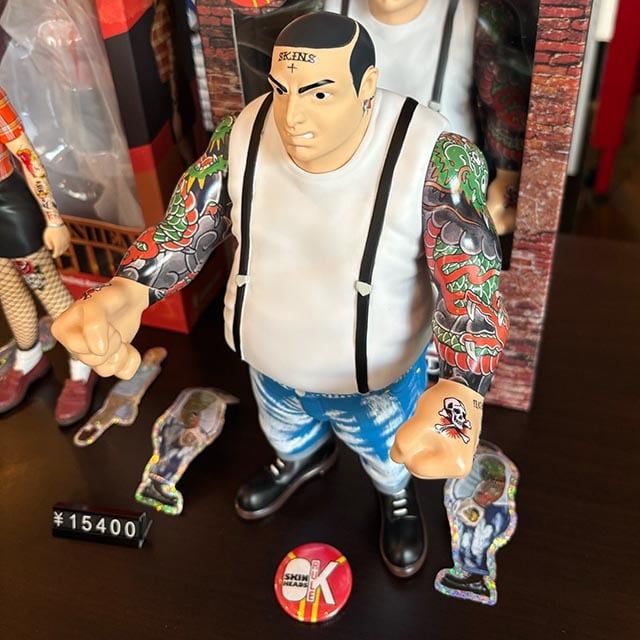 VINYL TOY Tough Skinhead タフ・スキンヘッド・フィギュア | NEVERTRUST