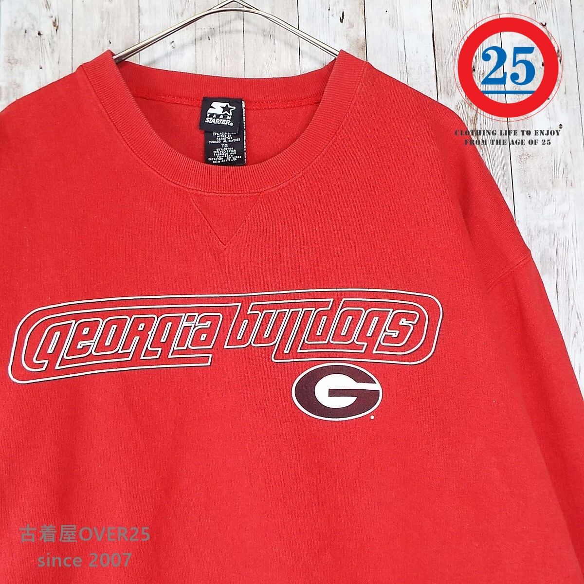 90s Hanes USA製 GEORGIA BULLDOGSカレッジスウェット