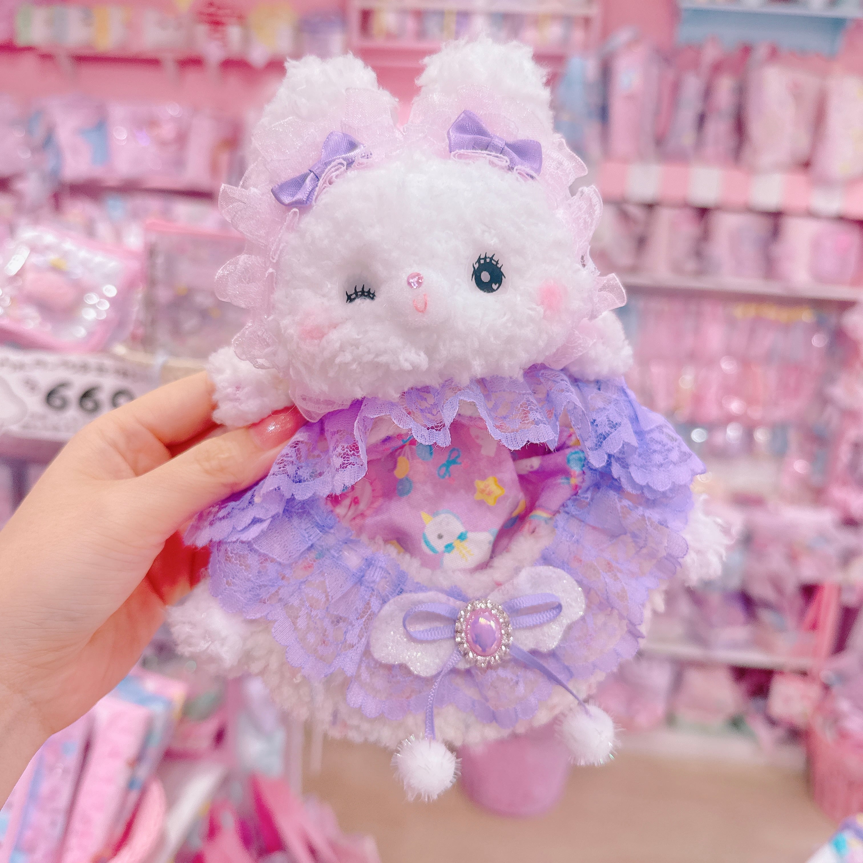 【M4】65-8ウインクするよ♪11cm前後サイズ用着ぐるみ