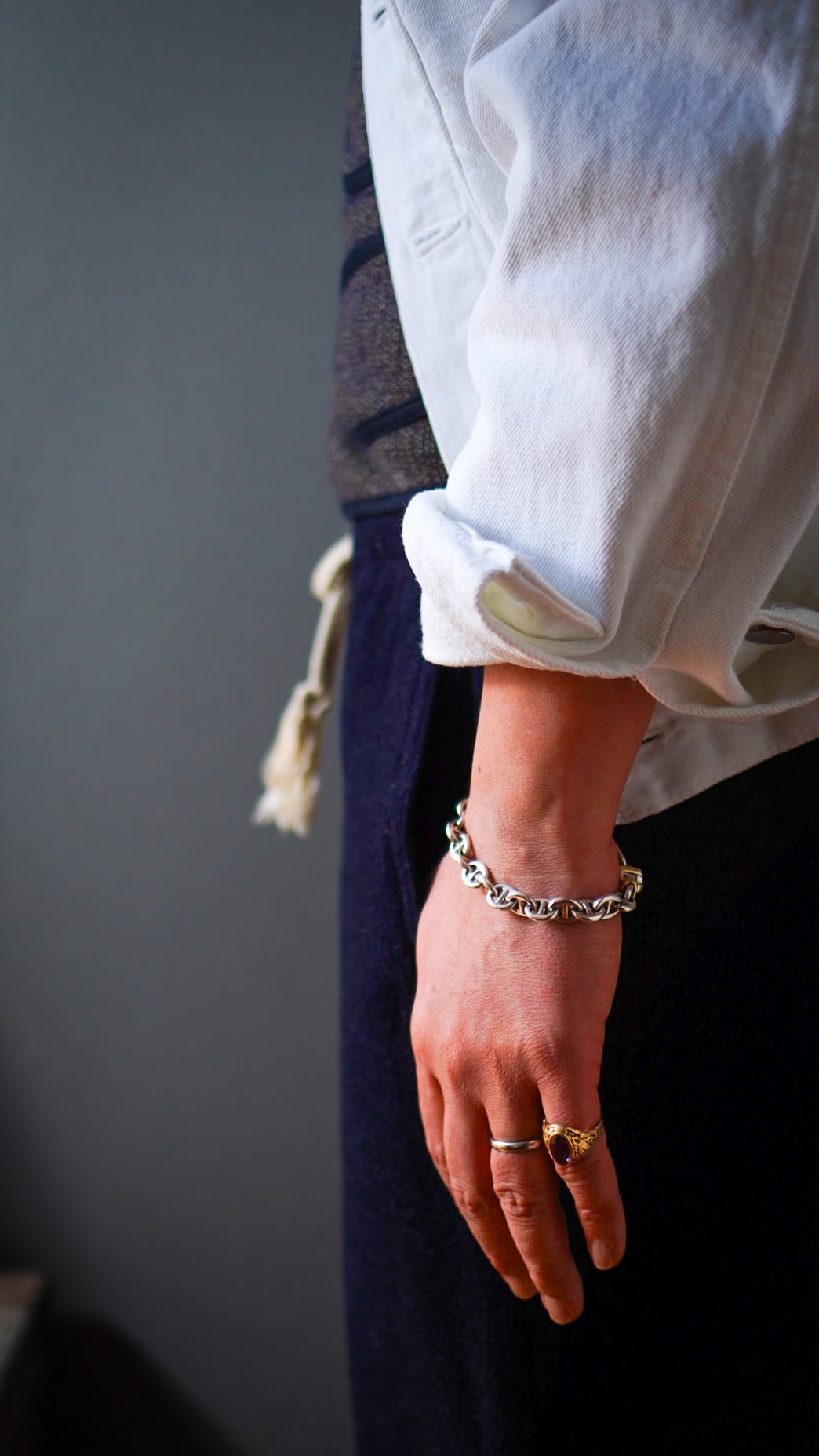 VINTAGE】TIFFANY&Co. ティファニー アンカーチェーン ブレスレット