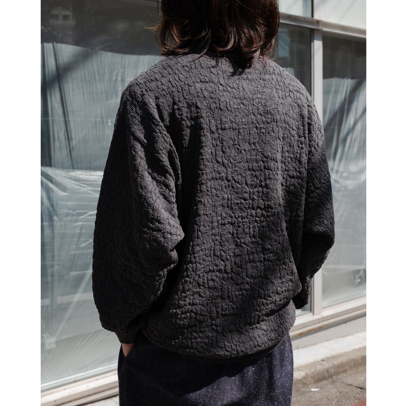 Blanc YM] (ブランワイエム) BL-25S-KLPS Knit Long Polo Shirts