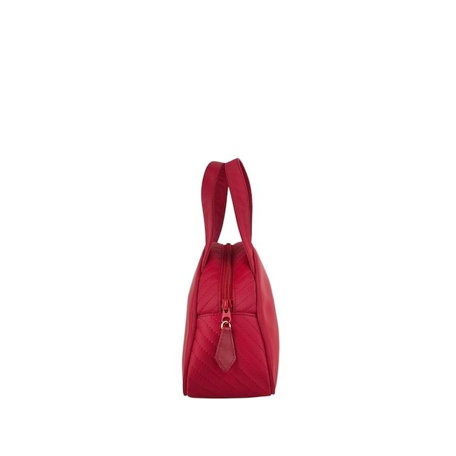 Yves Saint Laurent イヴ・サンローラン ハンドバッグ レッド YSL ナイロン ミニボストン vintage ヴィンテージ オールド ebzsxr