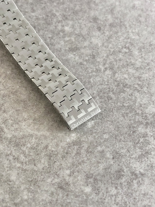 Christian Dior クリスチャン ディオール 腕時計 シルバー ステンレススチール クウォーツ D70-100 vintage ヴィンテージ オールド vt4tf5