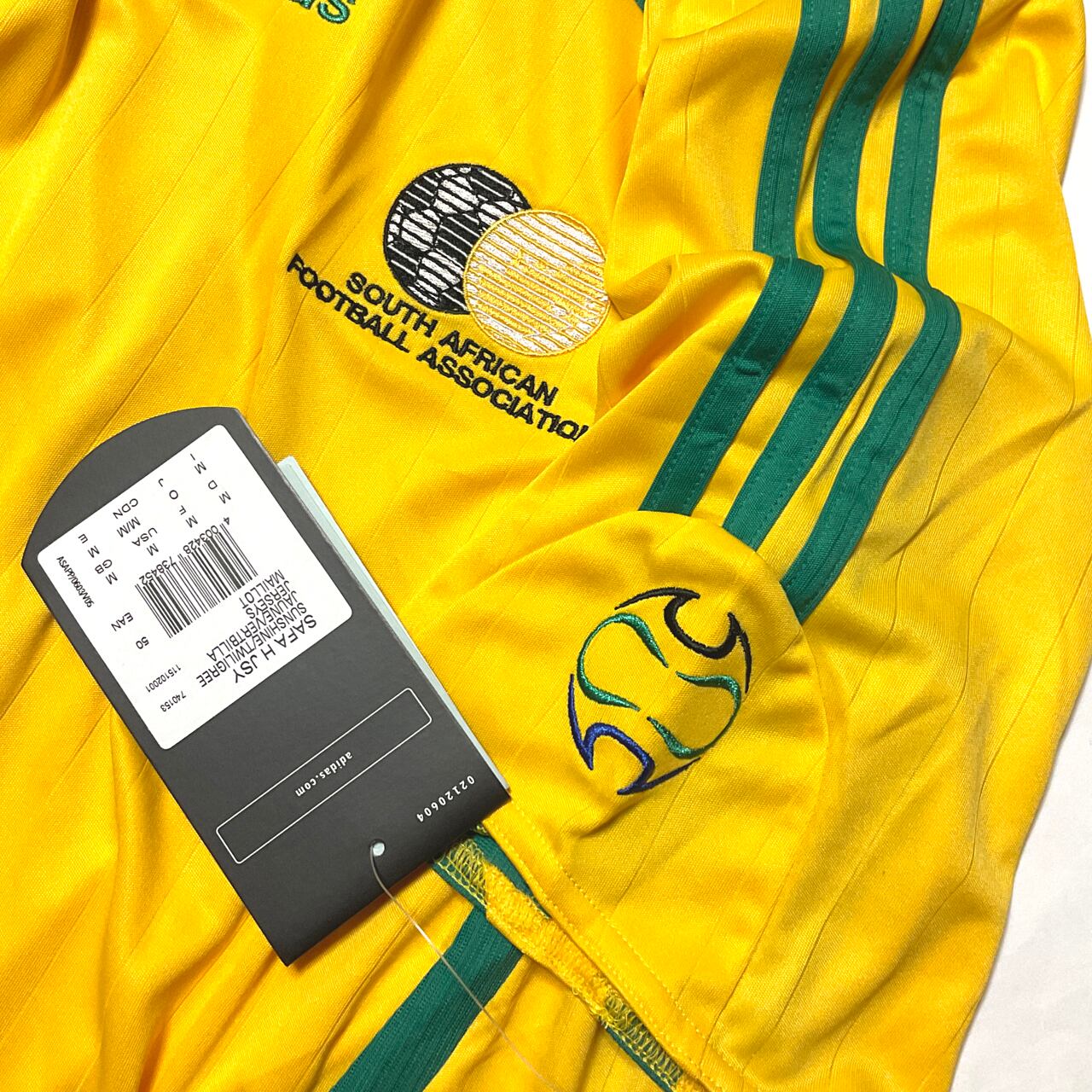 南アフリカ代表 2006 adidas ホーム半袖 ユニフォーム（インポートM