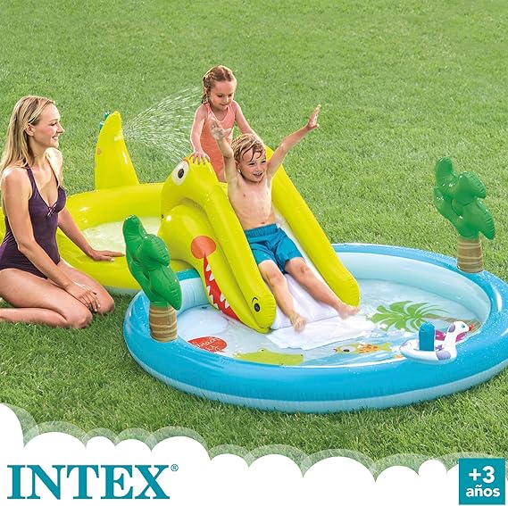 INTEX スライド付 ゲータープレイセンタープール 57164 a | グッド