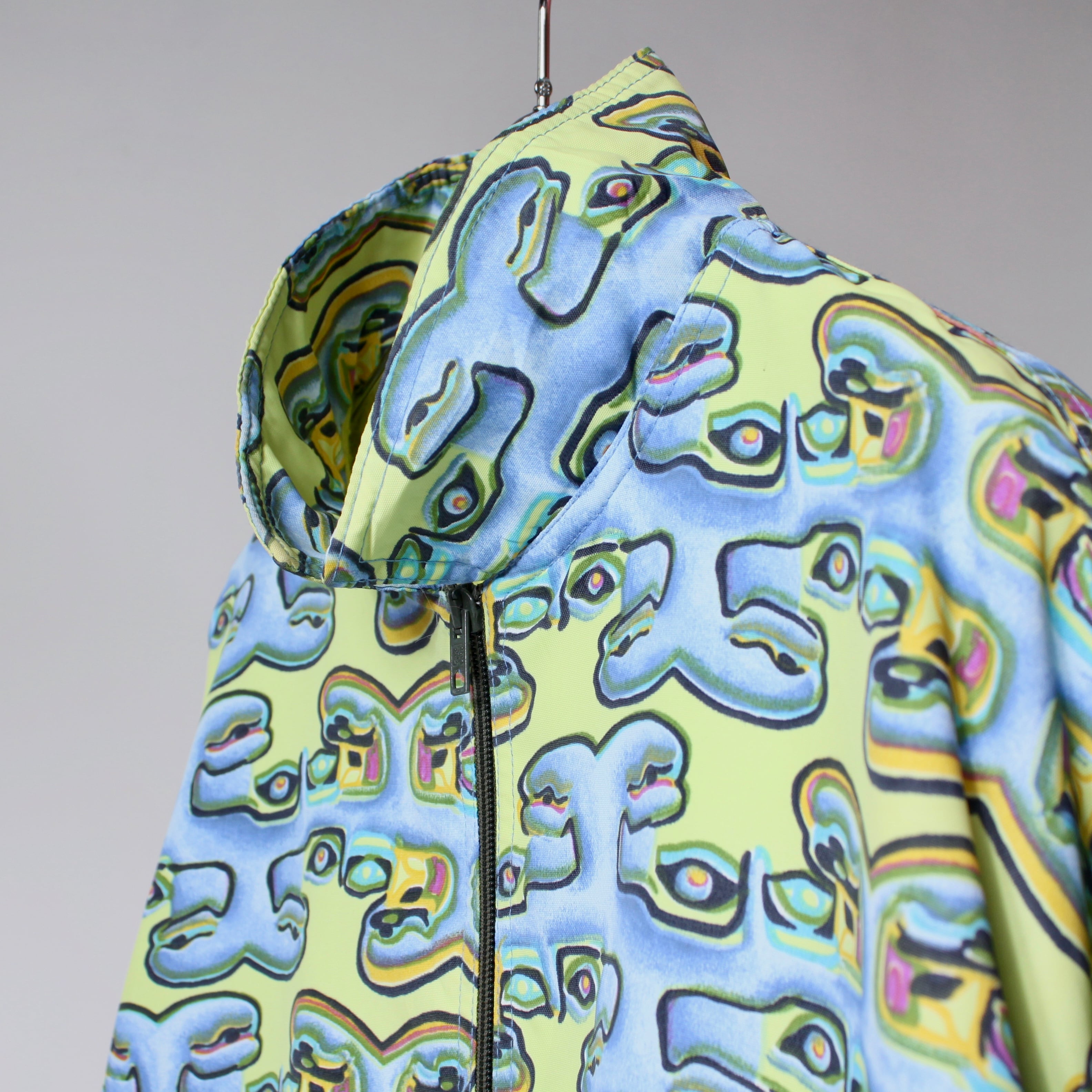 0911. 1990's OXBOW Printed wind coat Made in France 90s 90年代