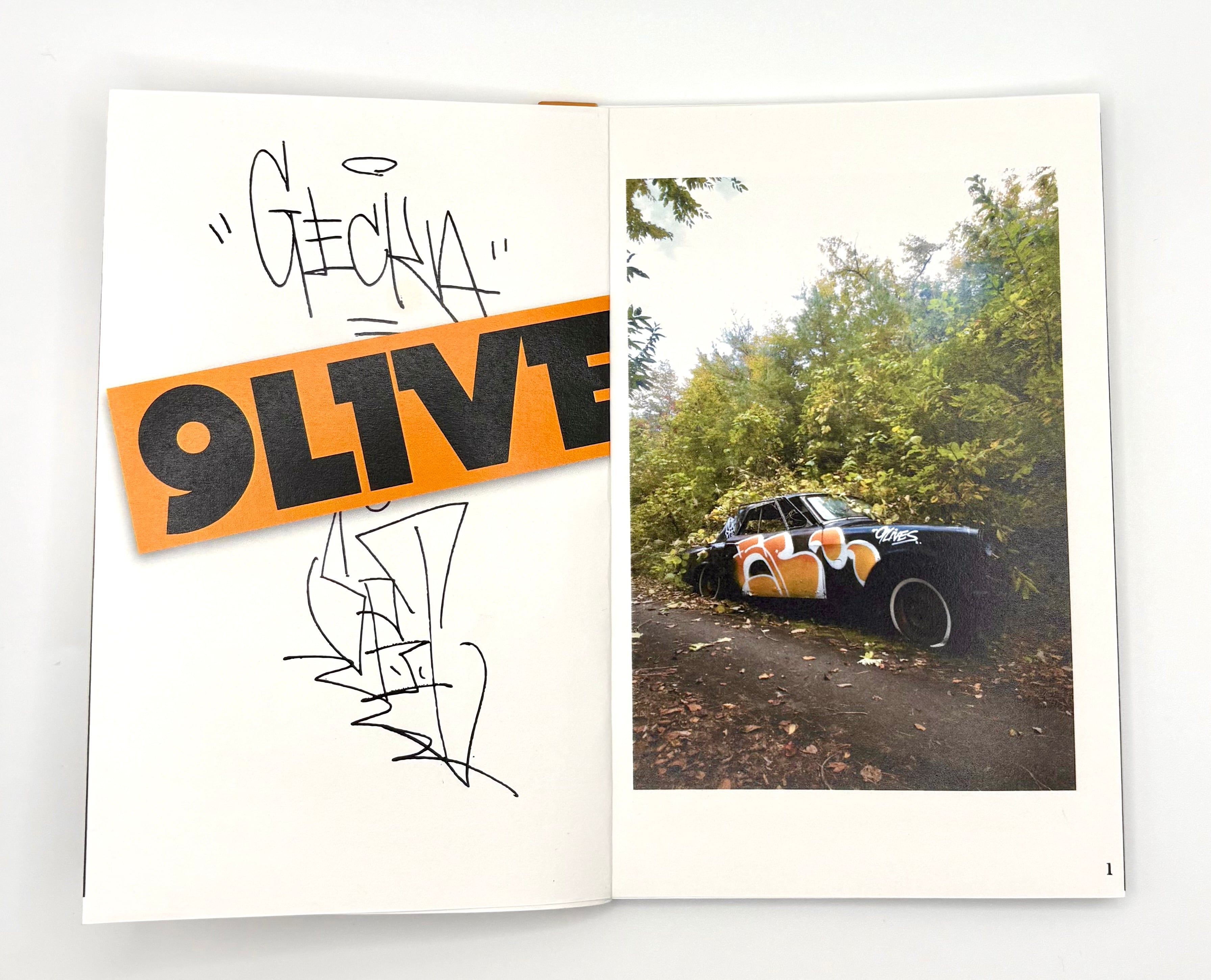 SPIT ✖︎ GECKA ✖︎ 9LIVES / 『Where Is Our Car? vol.13』ZINE