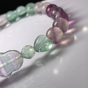 D13ペンギンフローライトデザインブレスレット