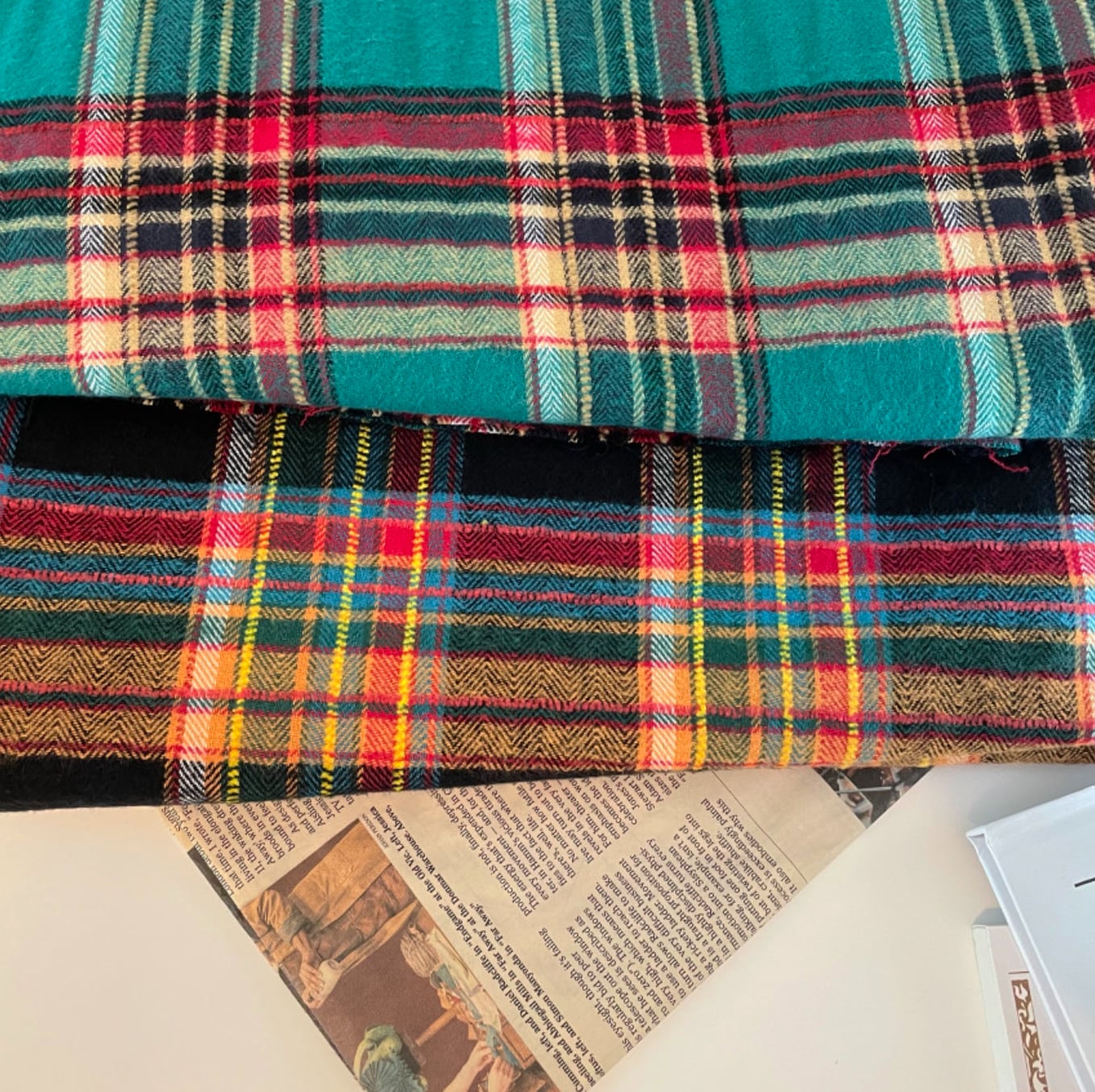 【終了】ベルリン　チェック生地21FW