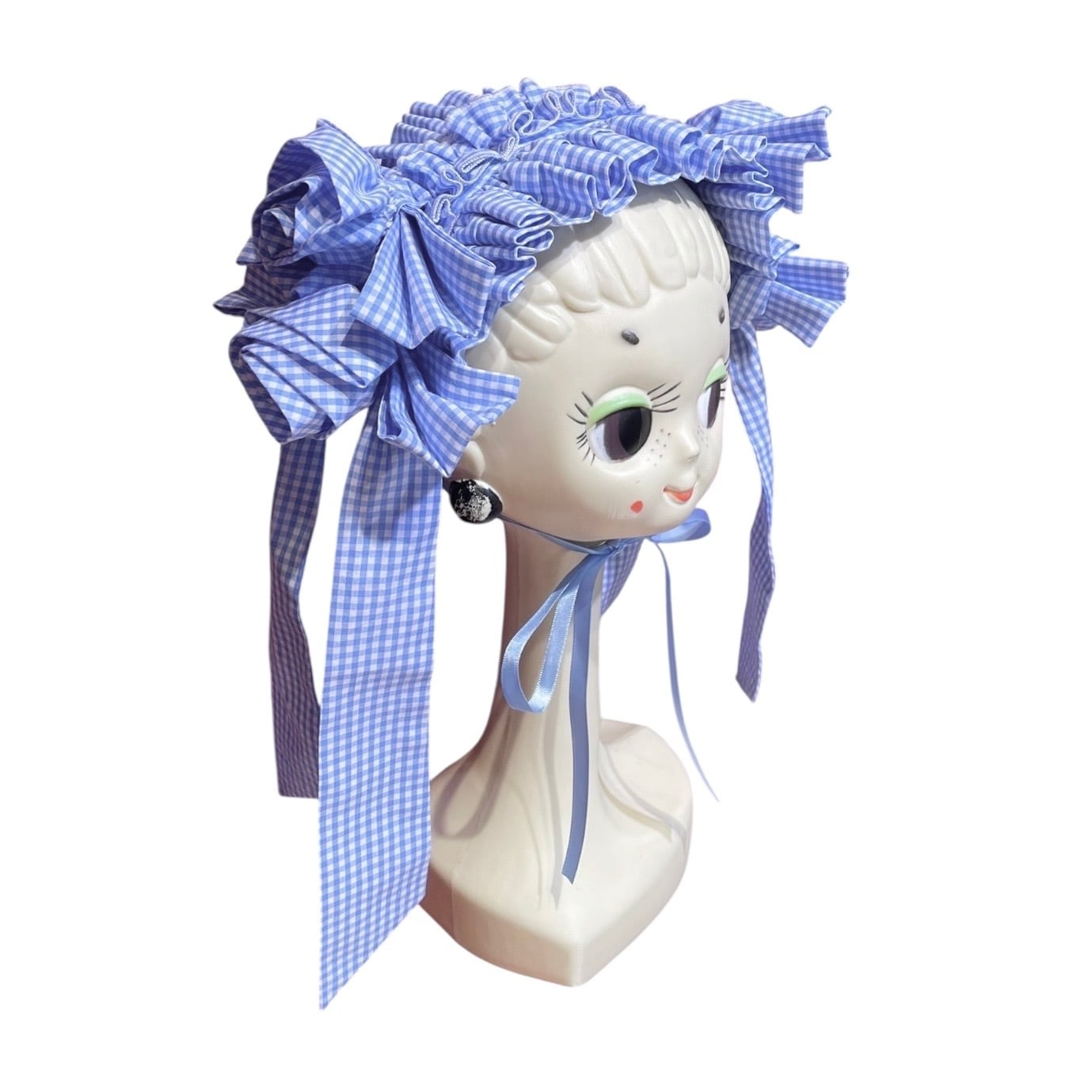 ローズリボンヘッドドレス　BLUE