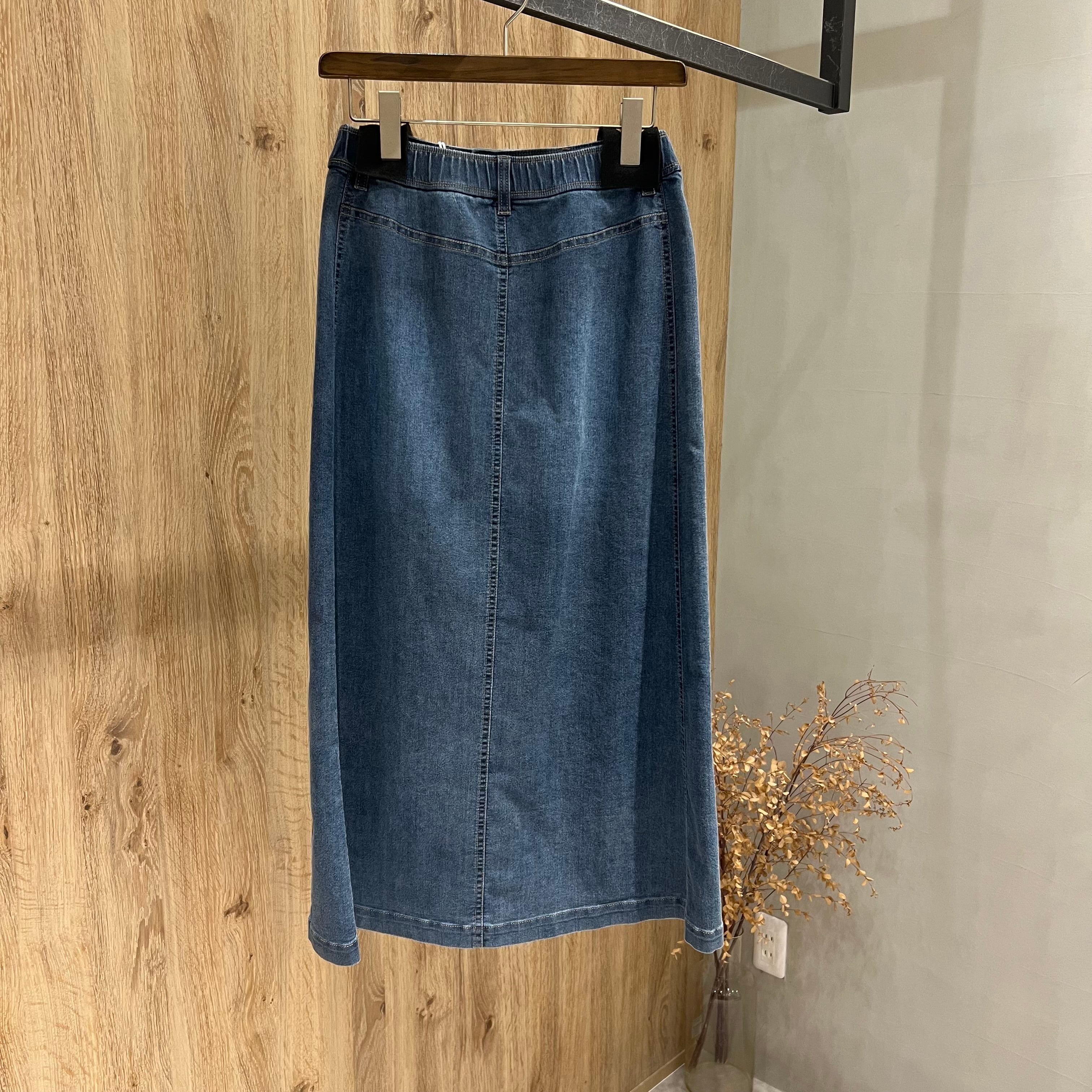 BLUE FRONCE 【2026AW】デニムタイトスカート(N) | whispermusee