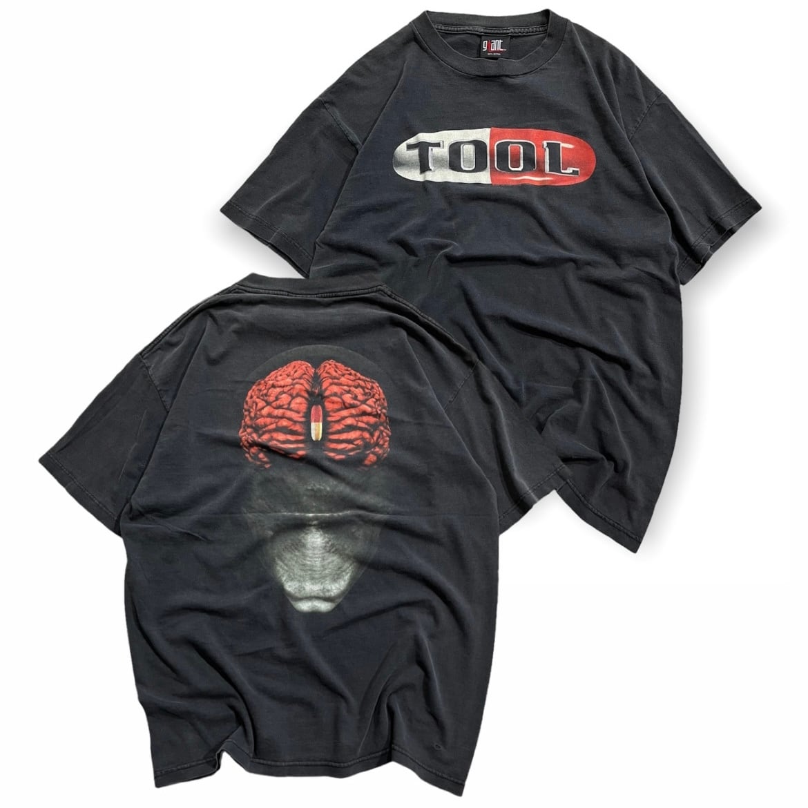 90年代 size : XL程度【 TOOL 】トゥール バンT バンドTシャツ 両面