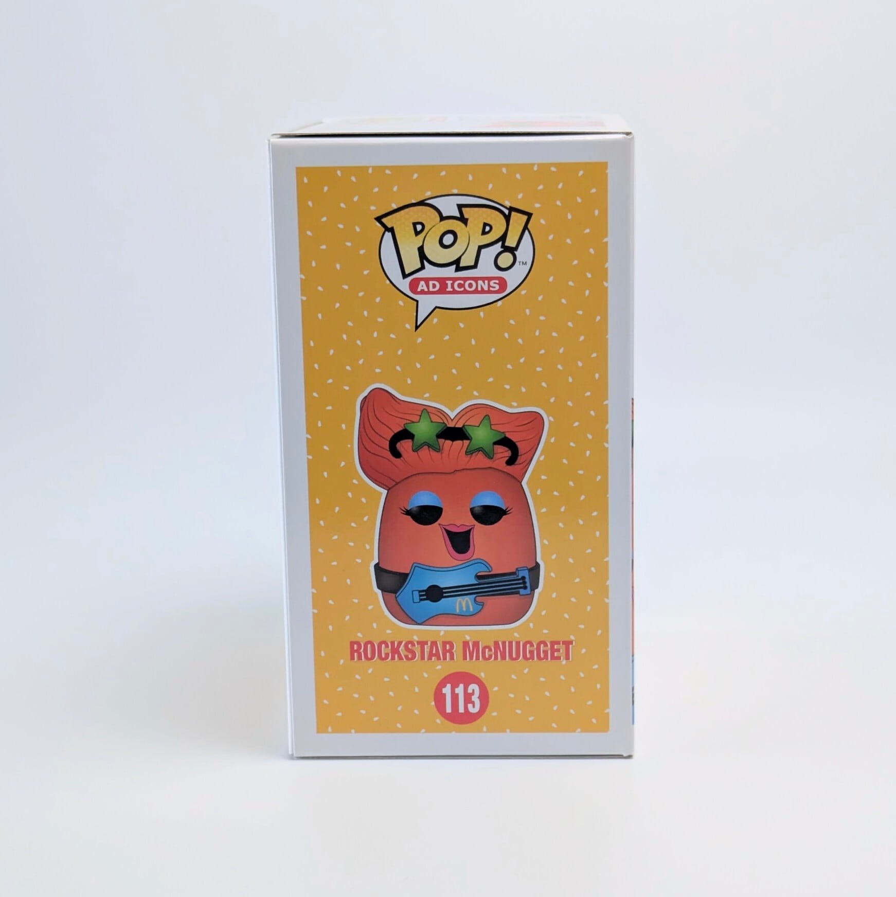 ☆US直輸入☆FUNKO 【 POP! AD ICONS VINYL FIGURE MCDONALDS ROCKSTAR McNUGGET（ マクドナルド ロックスター マックナゲット ）】 ビニールフィギュア〚アメリカン雑貨 アメトイ〛