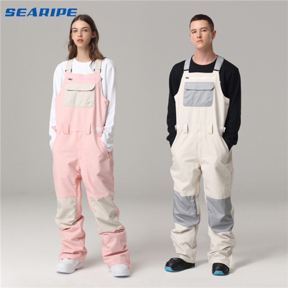 スノーボード ウェア ビブパンツ つなぎ メンズ レディース スノー 