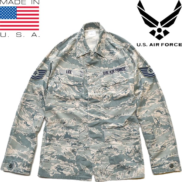 1点物◇実物アメリカ空軍USAFデジカモ迷彩柄ミリタリージャケットUS