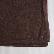 MAISON CARRÉE  CASHMERE Stardust STOLE "BROWN"