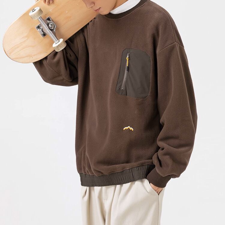 ★MOUNTAIN STYLE POLAR FLEECE SWEATSHIRT　　　A0885