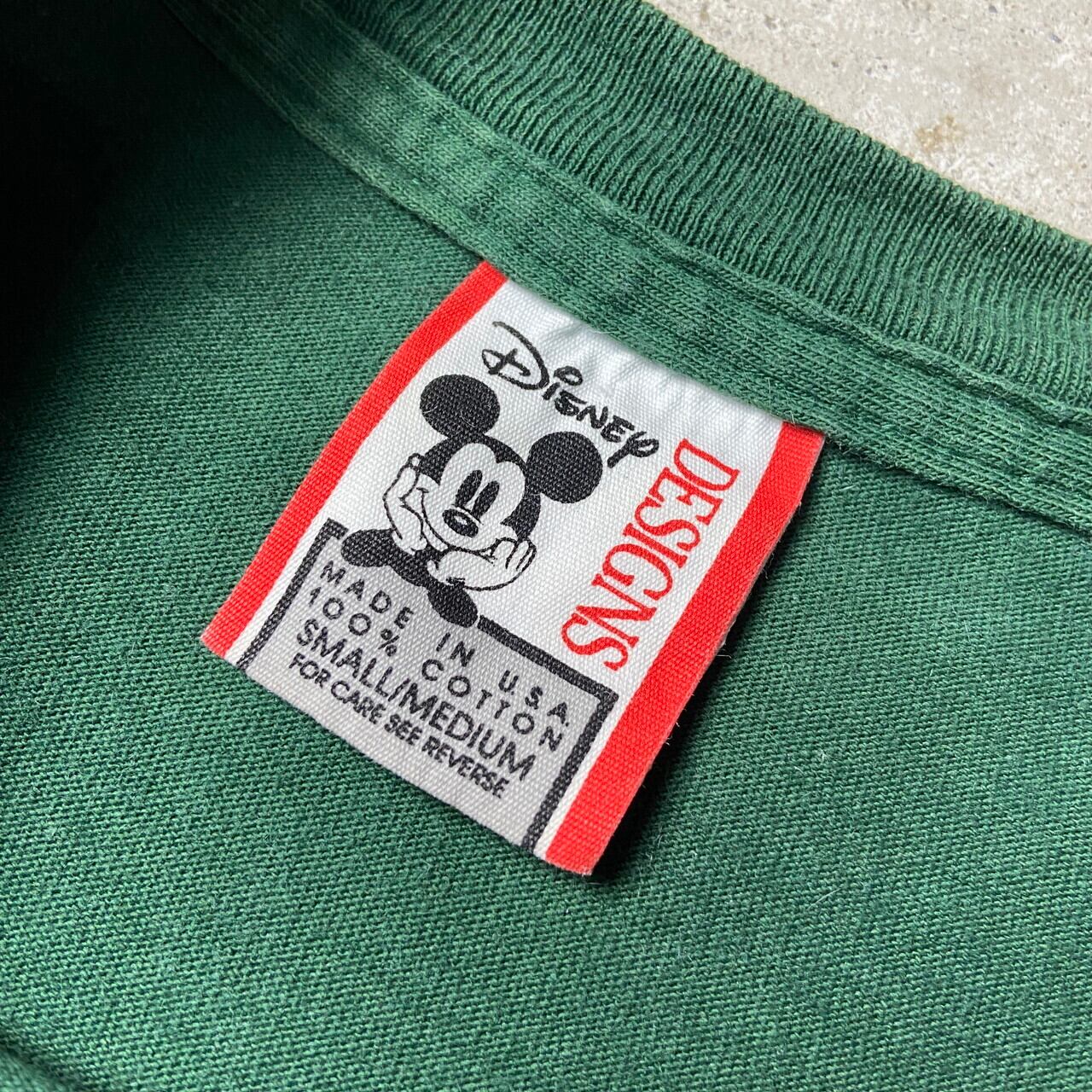 90年代 USA製 DISNEY ディズニー スクルージ・マクダック 刺繍