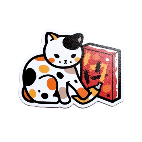 台湾ポストカード 猫型 「キャンバス」