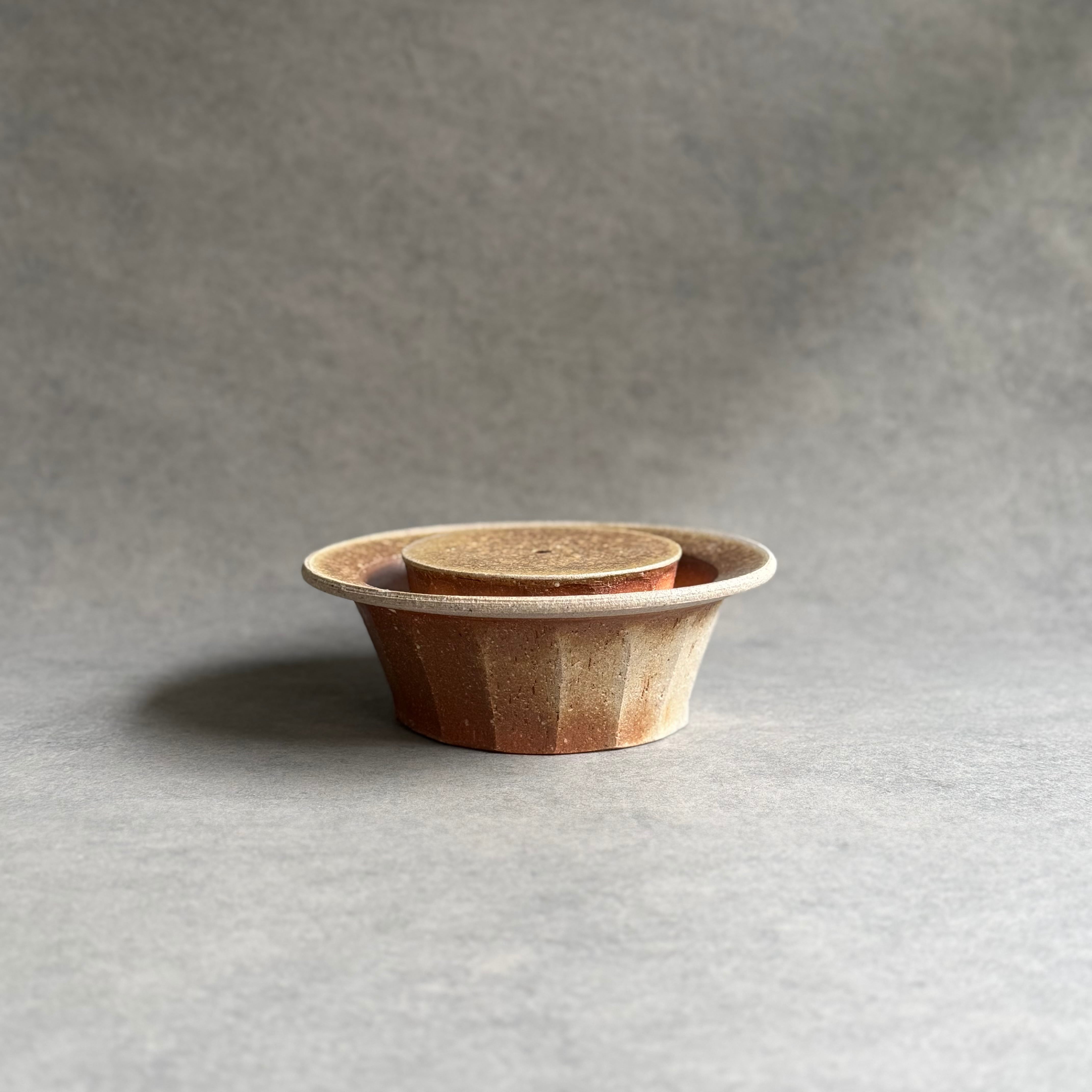 境道一 南蛮白焼締 茶盤 | gallery 一白