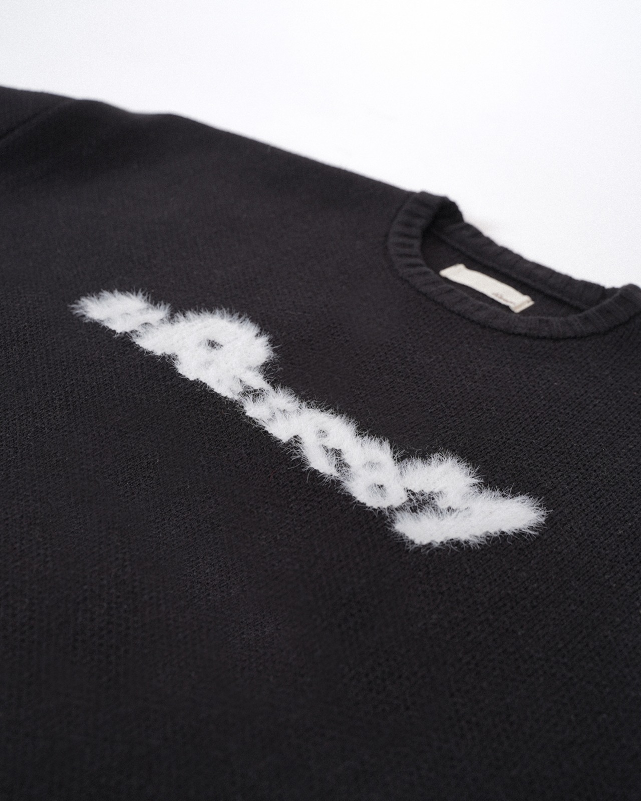 【#Re:room】SHAGGY LOGO CREW KNIT［REK163］