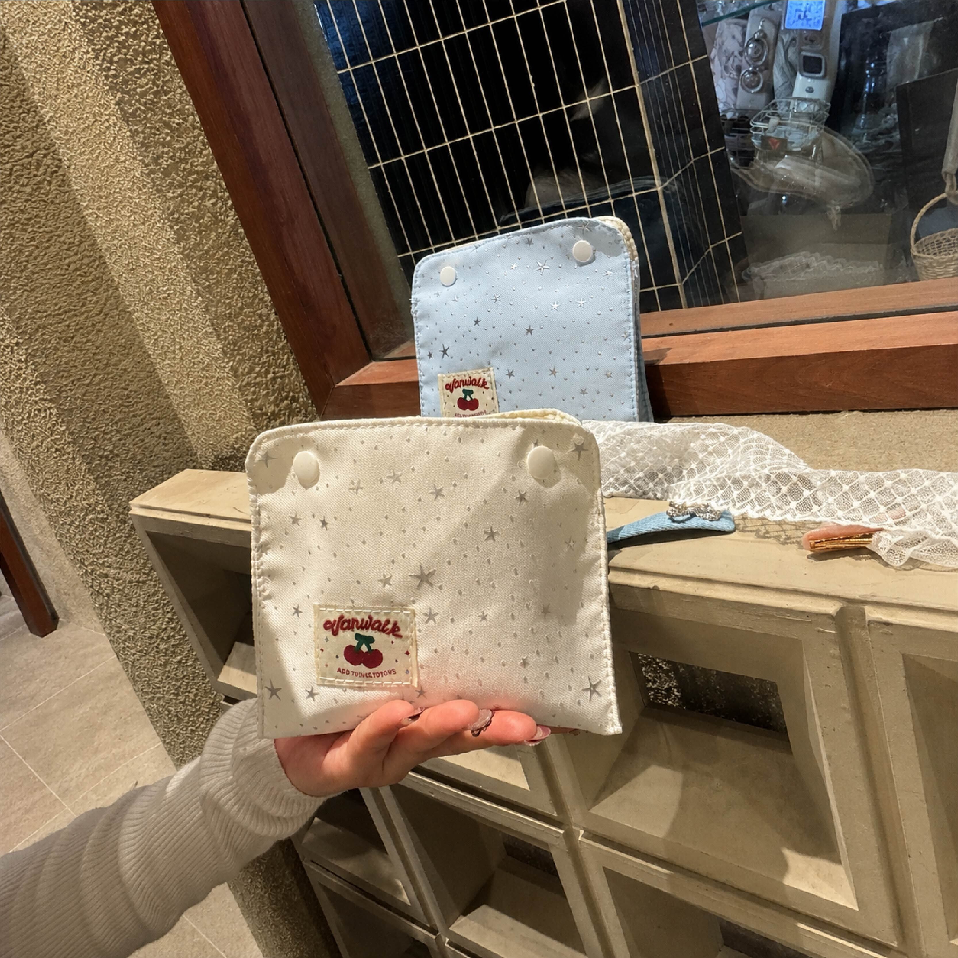 HY 874 . サニタリーポーチ 2個セット 生理用品ポーチ ナプキンポーチ