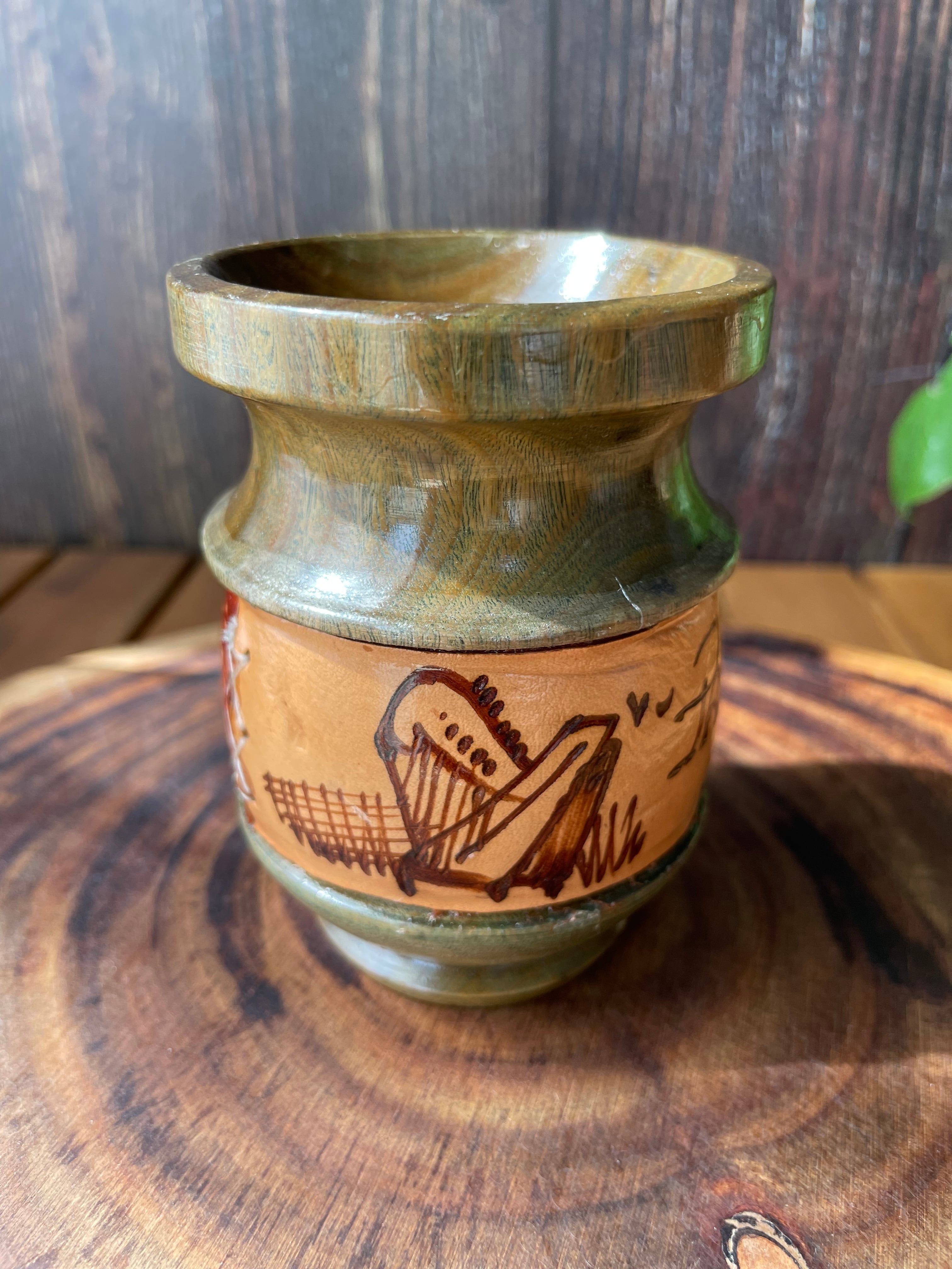 マテ壺・ボンビージャ 2点セット マテ壺・ボンビージャ・2点セット