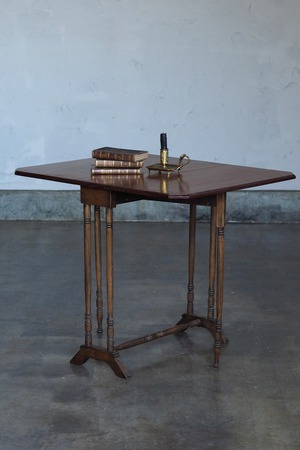 アンティークゲートレッグテーブル-antique mahogany table