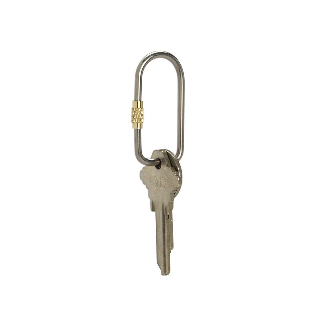 Titanium Screw Lock Keyring 