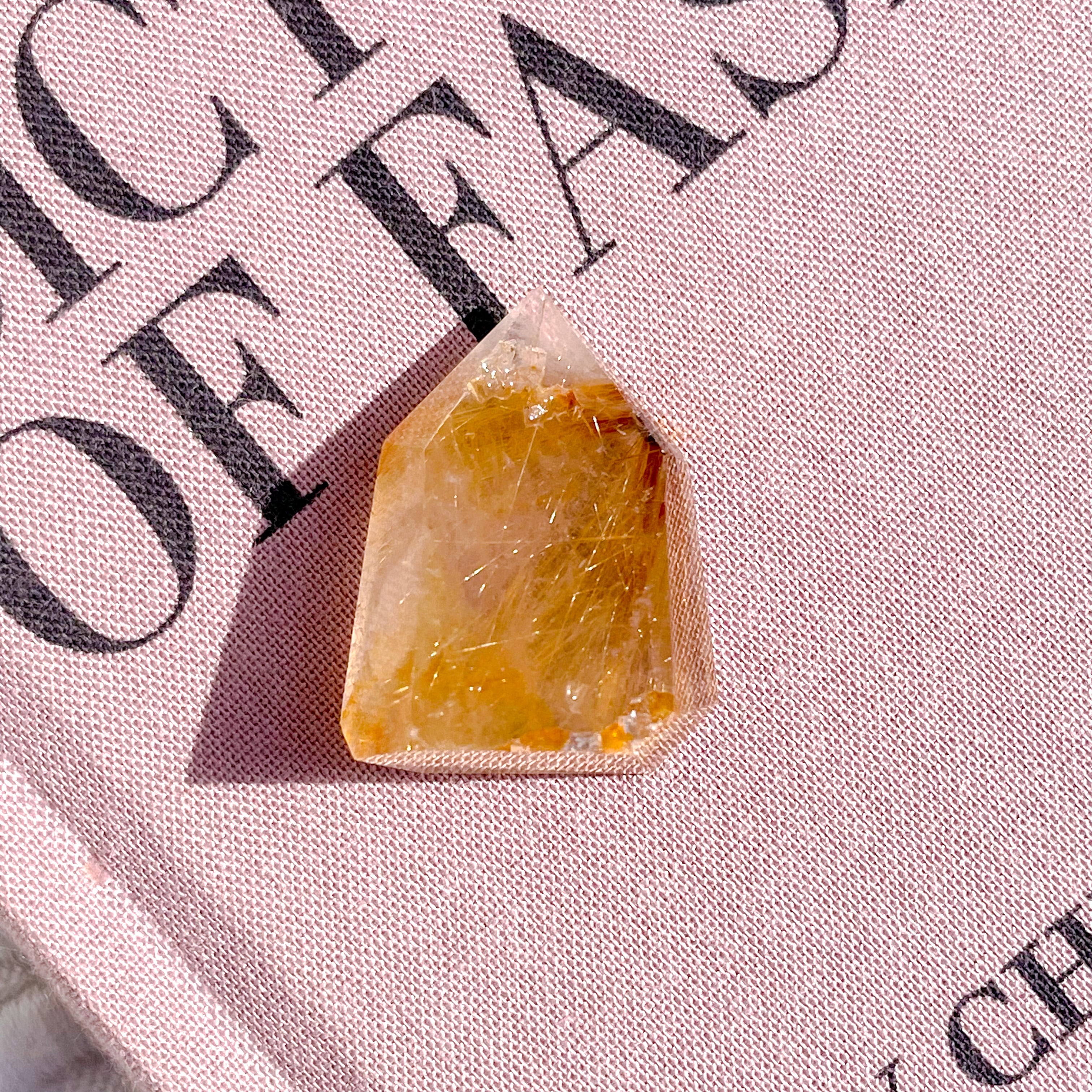 MINI Rutilated Quartz Point 2 ✧ ルチルクォーツ