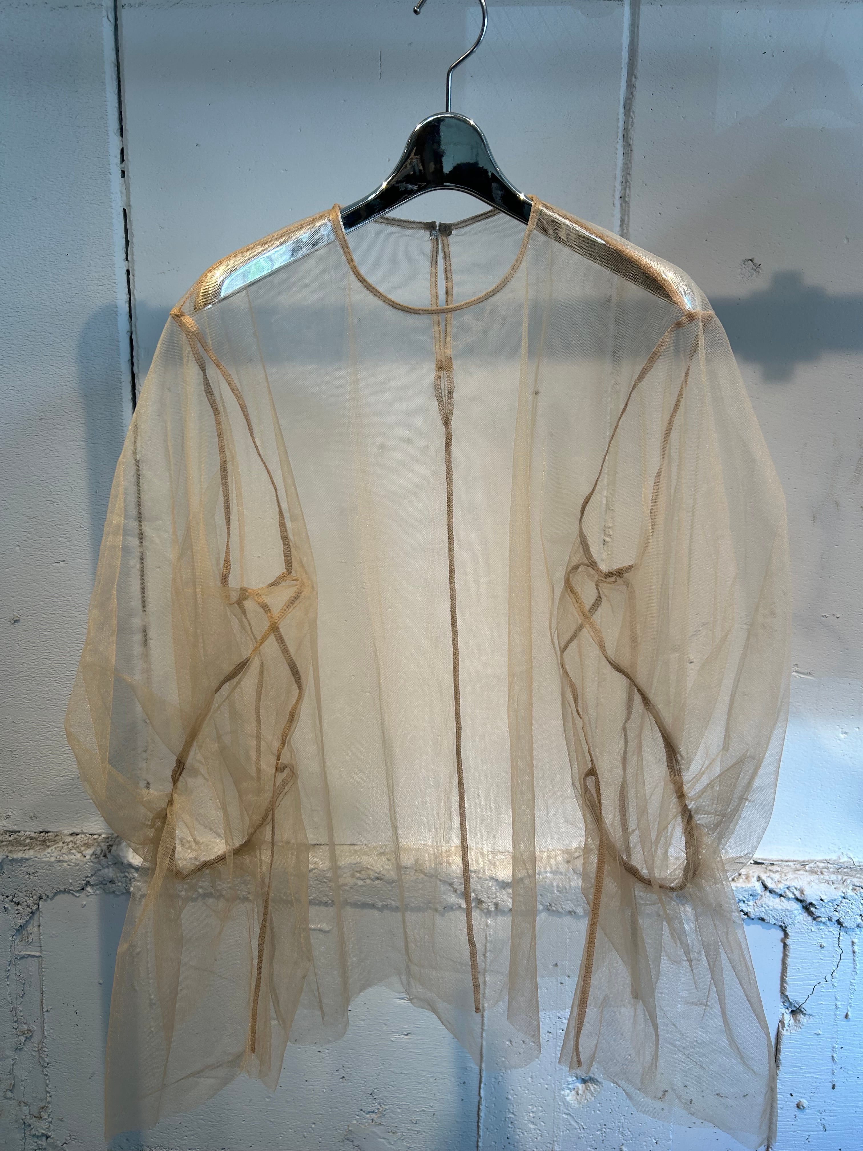 CHIKAKISADA 2pset designsleeve tulle tops | AAR