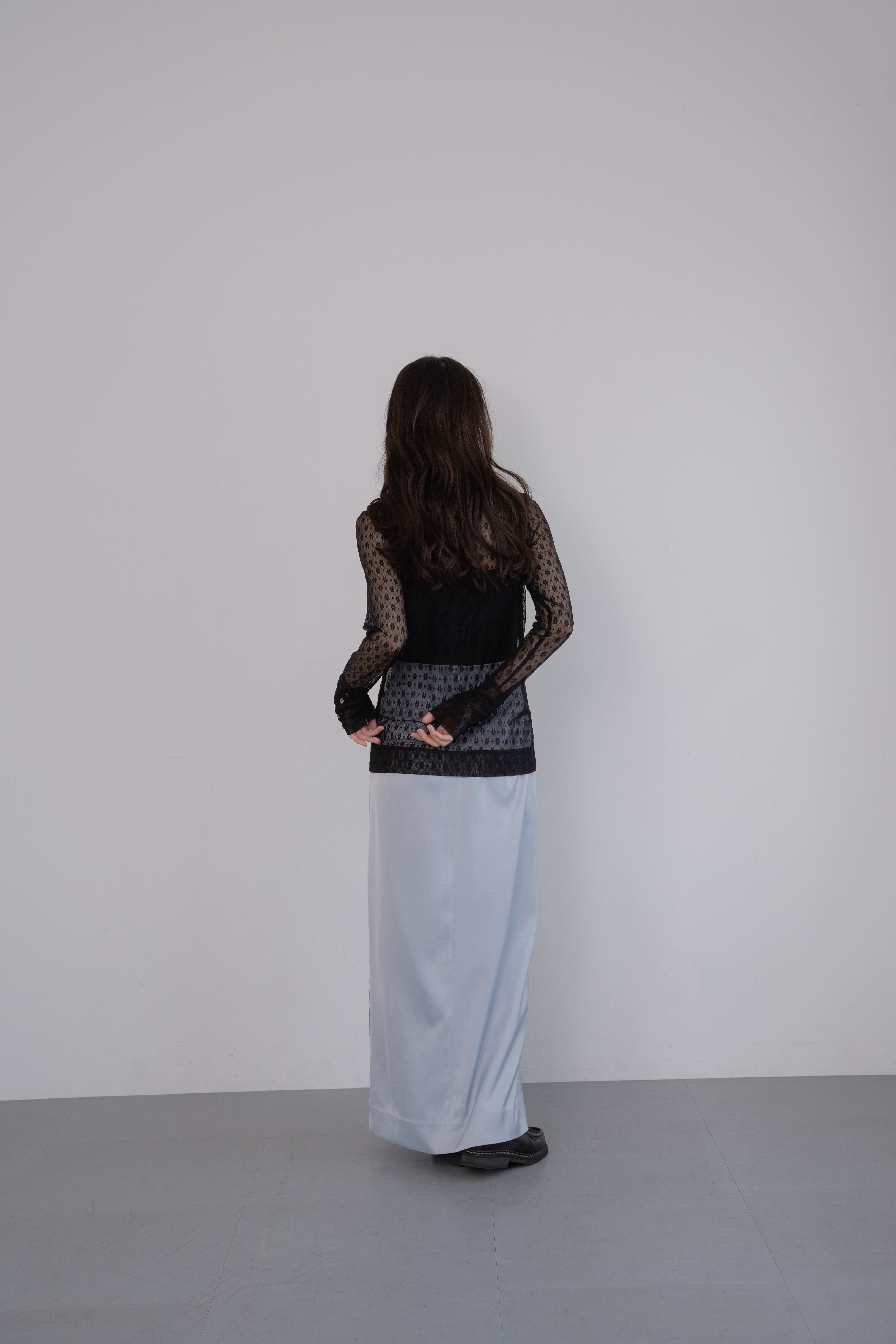sheer lace shirt | philme