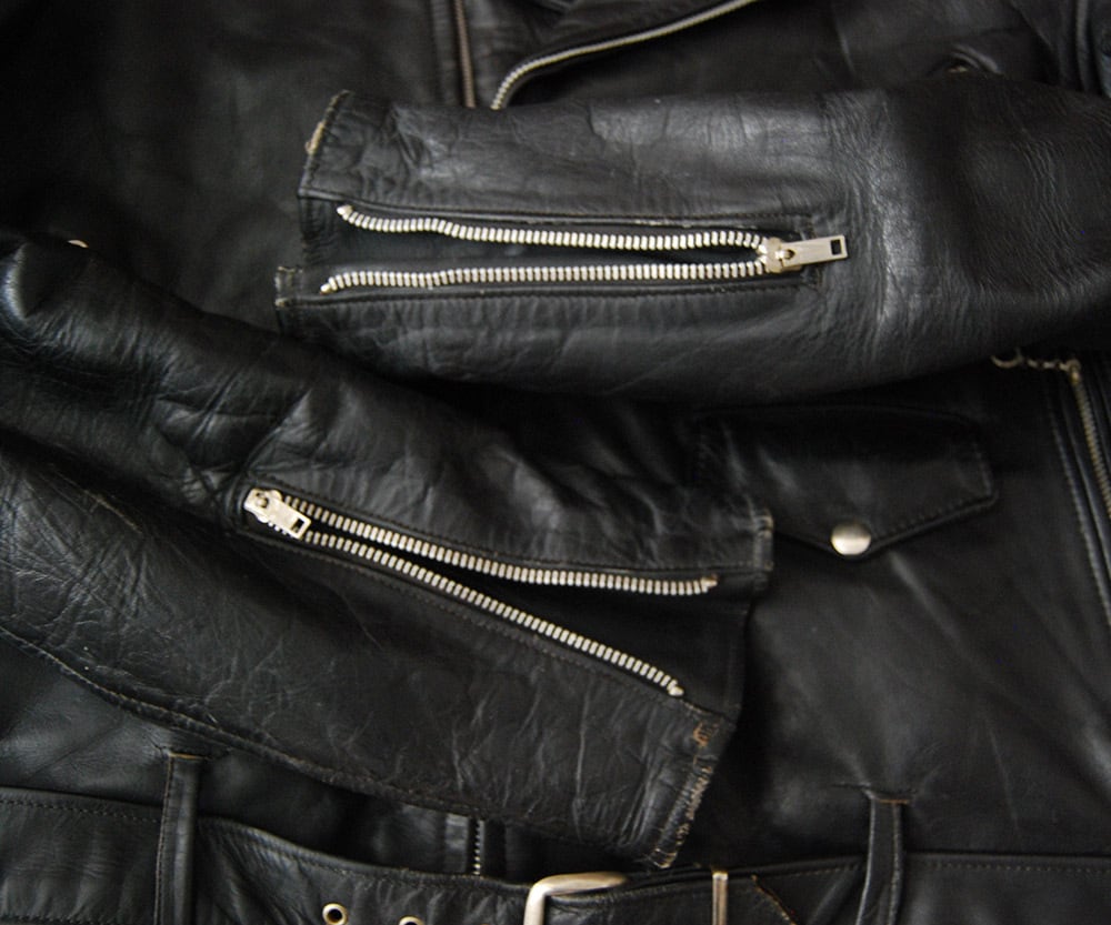 50s ダブルライダースジャケット サイズ42 50s Steerhide DOUBLE RIDERS 42 | SECOND TIME GLORY | ヴィンテージ