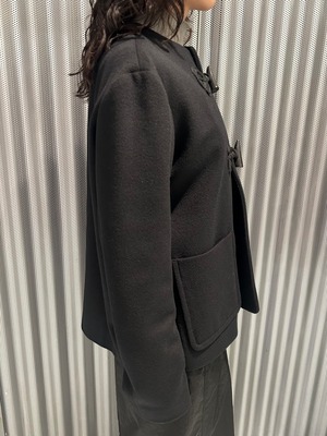 【26AW】Mame Kurogouchi マメ クロゴウチ / ショートコート / Cording Embroidery Short Duffle Coat