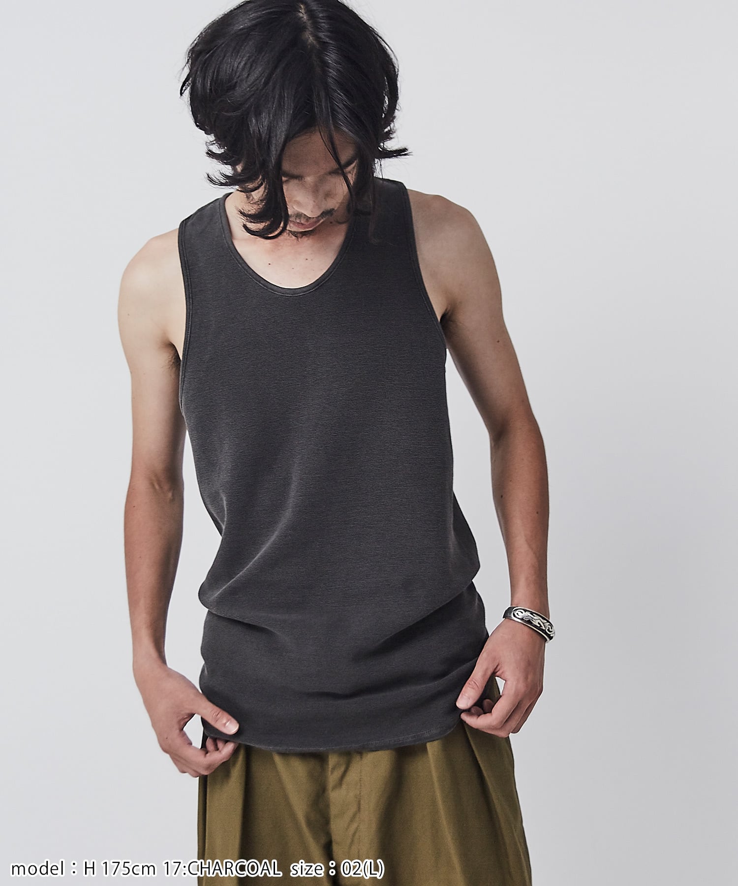 【yo BIOTOP】Knit tank top